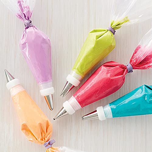 Wilton 12-Inch Disposable Cake Decorating Pastry Bags, 100-Pack