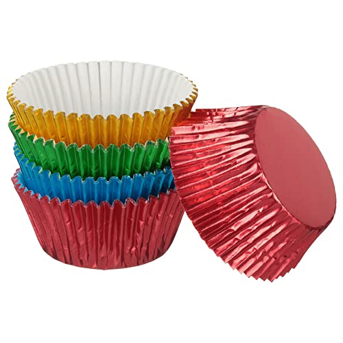 Wilton Standard Primary Foil Baking Cups Variety Pack