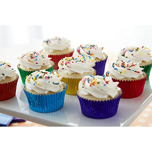 Wilton Standard Primary Foil Baking Cups Variety Pack