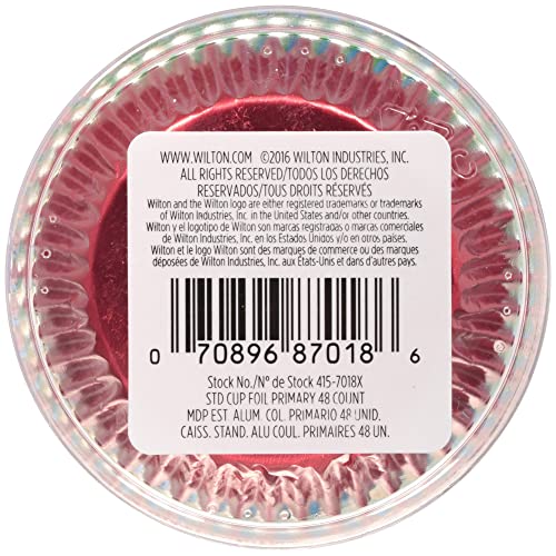 Wilton Standard Primary Foil Baking Cups Variety Pack