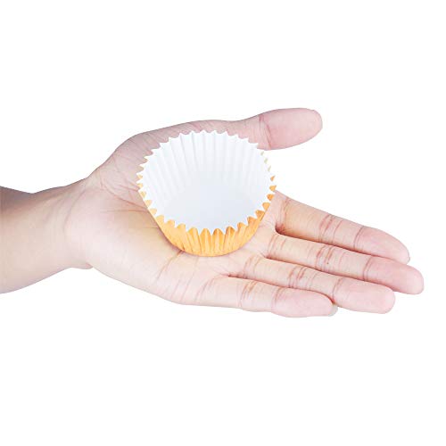 400 Foil Cupcake Liners in Assorted Metallic Colors