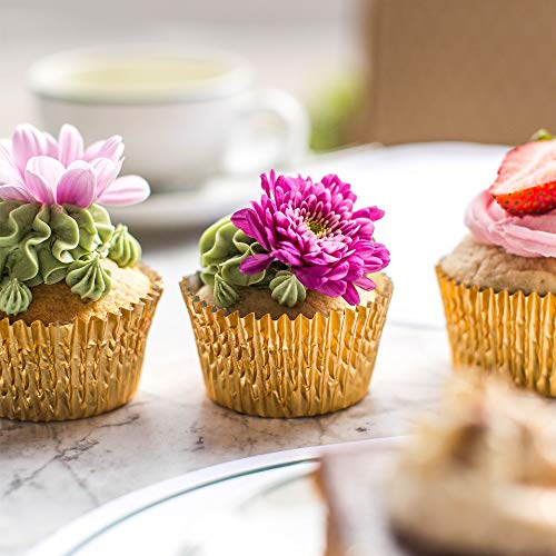 400 Foil Cupcake Liners in Assorted Metallic Colors
