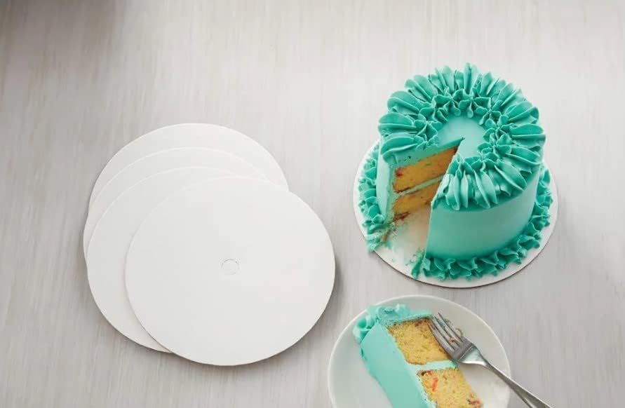 11 White Round Cake Boards, Wilton Brand
