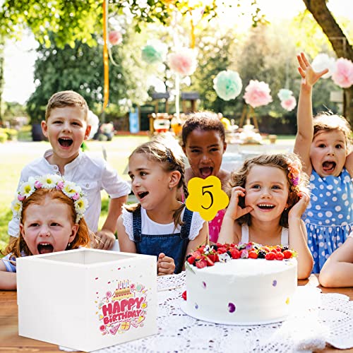 10 Sets 10x10x8 Cake Boxes with Boards