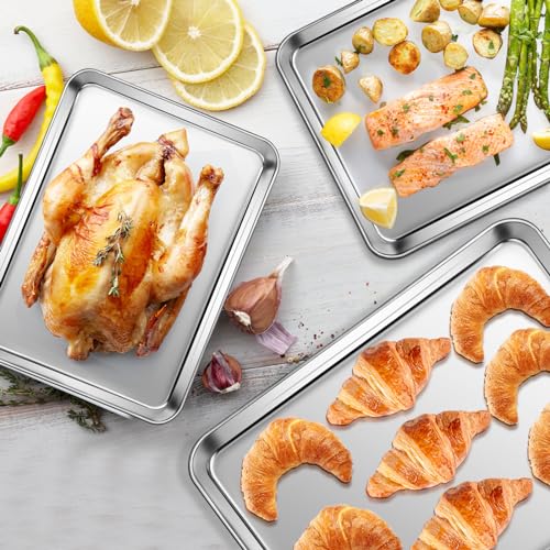 Stainless Steel Baking Sheet Set of 3