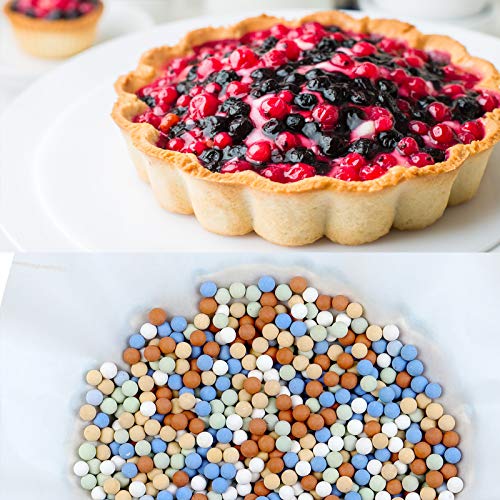 Colorful Ceramic Pie Weights for Baking Pie Pan