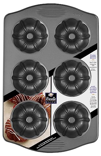 Wilton Excelle Elite Non-Stick Mini Fluted Tube Pan