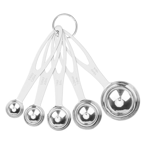 Heavy Duty Stainless Steel Measuring Spoon Set for Baking