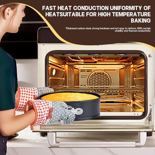 Nonstick Springform Cake Pan Set - 5 Sizes