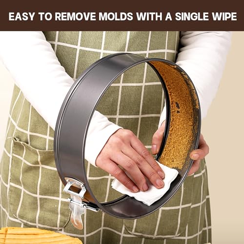 Nonstick Springform Cake Pan Set - 5 Sizes