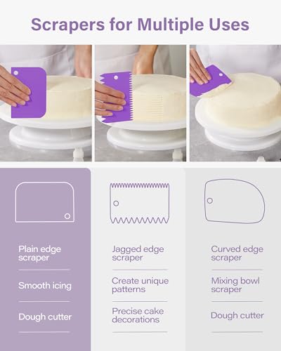Kootek 32-Piece Cake Decorating Kit with Piping Tips