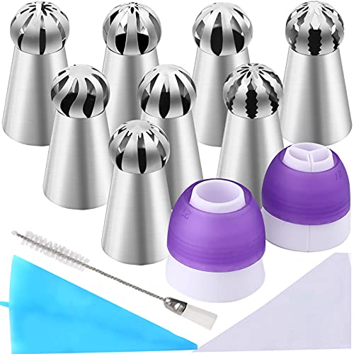 42pc Russian Piping Tips Set for Cake Decorating Kit