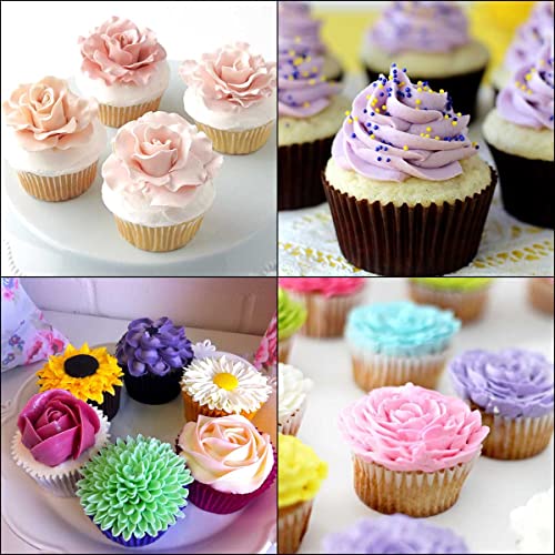 47-Piece Russian Flower Piping Tips Cake Decorating Set