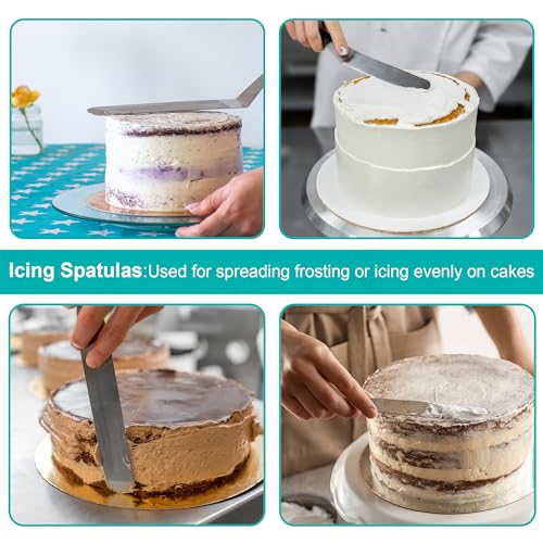 Kasmoire 207 Pcs Cake Decorating Kit & Accessories