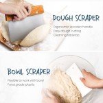 RORECAY Bread Banneton Proofing Basket Set - 2 Sizes