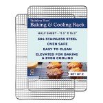 Stainless Steel Baking and Cooling Rack Set