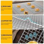 Hiware 2-Pack Stainless Steel Baking Cooling Racks