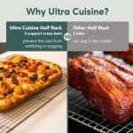 Stainless Steel Baking and Cooling Rack Set