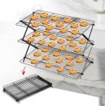 Collapsible 3-Tier Cooling Rack for Baking