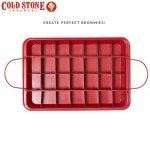 Non-Stick Brownie Pan with Dividers and Cutter
