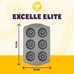 Wilton Excelle Elite Non-Stick Mini Fluted Tube Pan