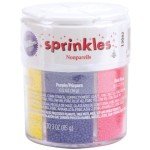 Wilton Nonpareils 6 Mix Sprinkle Assortment, Orange, Kosher