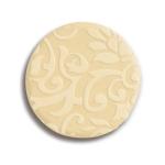 Floral Scroll Mini Embossing Rolling Pin, Poplar Wood