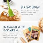 RORECAY Bread Banneton Proofing Basket Set - 2 Sizes