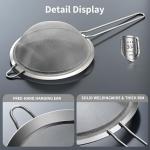 Luckyiren Stainless Steel Fine Mesh Colander