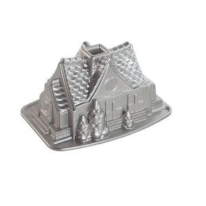 Nordic Ware Gingerbread House-shaped Bundt Pan