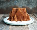 Nordic Ware Gingerbread House-shaped Bundt Pan