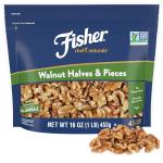 Fisher Chef's Naturals Walnut Halves & Pieces 1 lb
