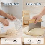 RORECAY Bread Banneton Proofing Basket Set - 2 Sizes
