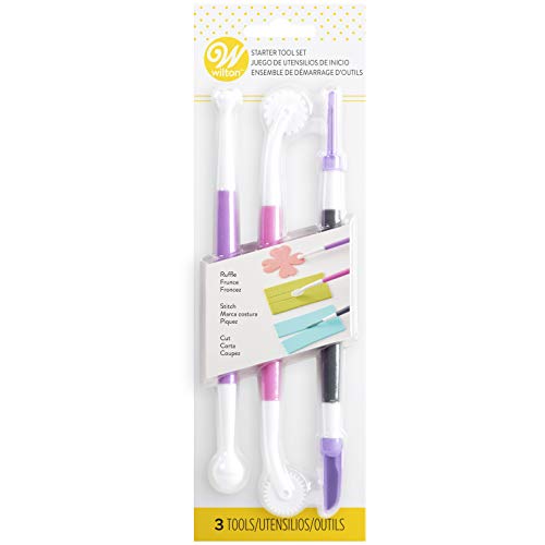 Wilton 3-Piece Fondant and Gum Paste Tool Set