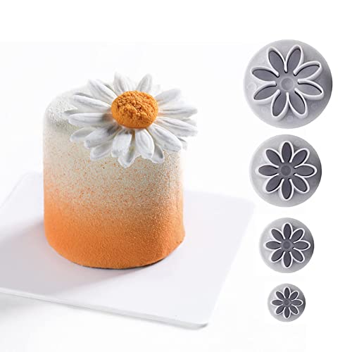 Sunflower Fondant Cutter Flower Molds Cookie Decorating Set