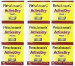 Fleischmann's Active Dry Yeast Pack, 9 x 0.25 oz