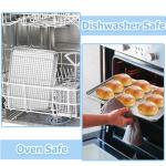 TeamFar Stainless Steel Baking Sheet with Rack, 16 x 12 Inch