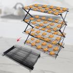 Collapsible 3-Tier Cooling Rack for Baking