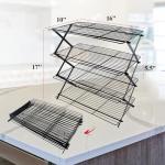 Collapsible 3-Tier Cooling Rack for Baking