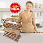 Collapsible 3-Tier Cooling Rack for Baking