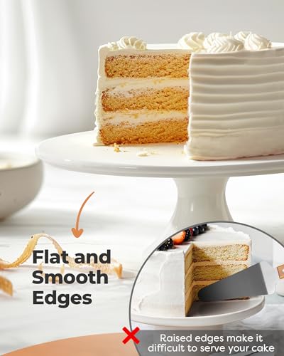 White Porcelain Cake Stand - 12 x 12 Inches