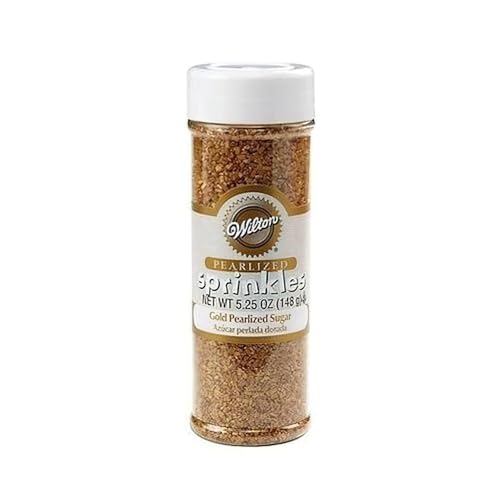 Wilton Gold Pearlized Sugar Sprinkles - 5.22 Oz