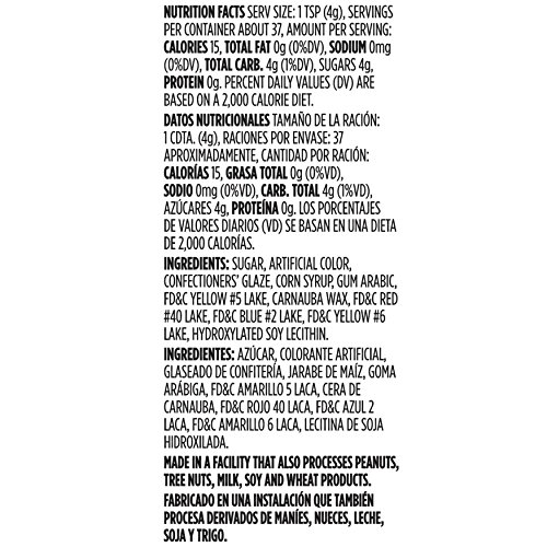 Wilton Gold Pearlized Sugar Sprinkles - 5.22 Oz