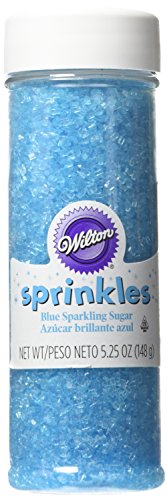 Blue Wilton Sparkling Sugar Decorating Sprinkles, 5.25 oz