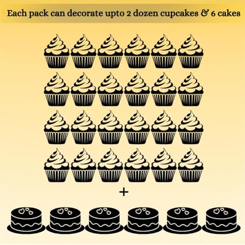 Assorted Confect Sprinkles for Cake & Cupcake Decoration