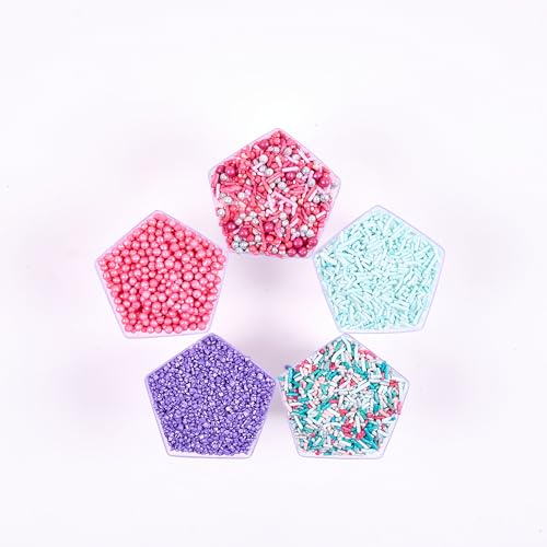 Assorted Confect Sprinkles for Cake & Cupcake Decoration