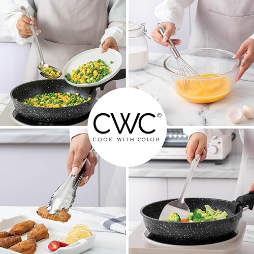 Stainless Steel Kitchen Utensil Set - 10-piece Nonstick