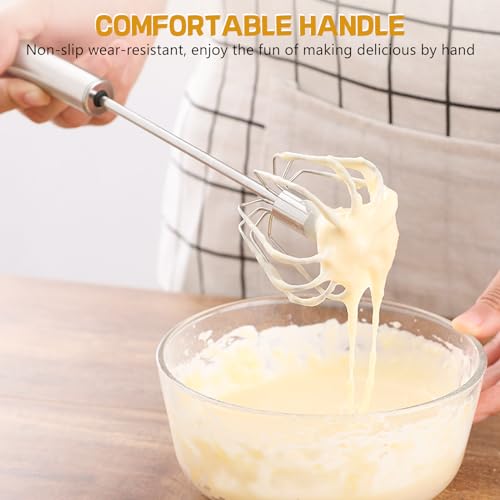 Stainless Steel Kitchen Whisk Set - 3 Pack