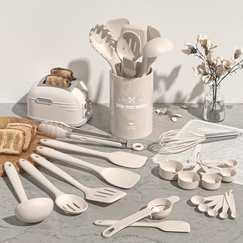 Umite Chef 22Pcs Silicone Kitchen Utensils Set, Nonstick