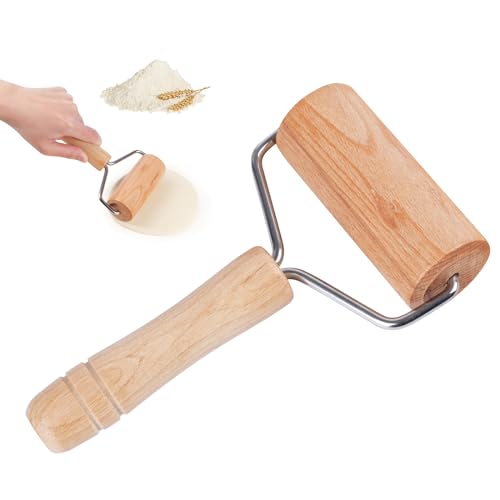Wooden Rolling Pin With Non-Stick Surface, Baking Essential